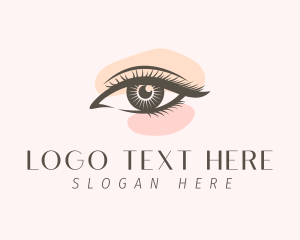 Eye - Beauty Girl Eyelashes logo design