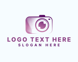 Surveillance - Digital Camera Photography logo design