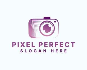 Slr - Digital Camera Photography logo design