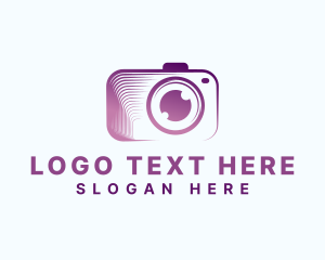 Slr - Digital Camera Photography logo design