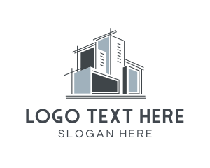 Office Space - Real Estate Property Housing logo design