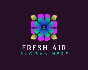 Flower Blossom Spa logo design