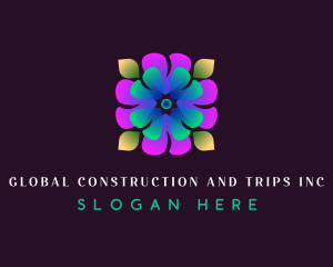 Floral - Flower Blossom Spa logo design