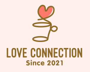 Lovely Coffee Date logo design