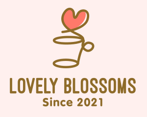 Lovely - Lovely Coffee Date logo design