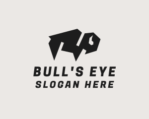 Bison Buffalo Bull  logo design