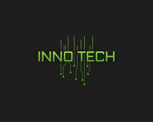 Innovation - Cyber Tech Circuit Innovation logo design