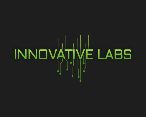 Cyber Tech Circuit Innovation logo design