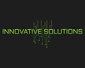 Cyber Tech Circuit Innovation logo design