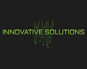 Innovation - Cyber Tech Circuit Innovation logo design