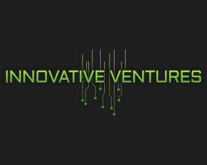 Cyber Tech Circuit Innovation logo design