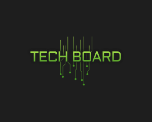 Cyber Tech Circuit Innovation logo design