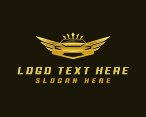 Premium - Car Wing Premium logo design
