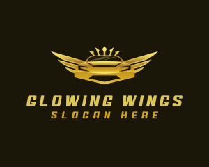 Car Wing Premium logo design