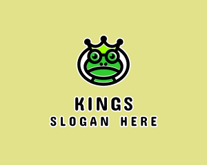 Royal Frog Prince  logo design