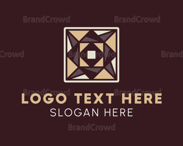 Geometry Square Tile Logo