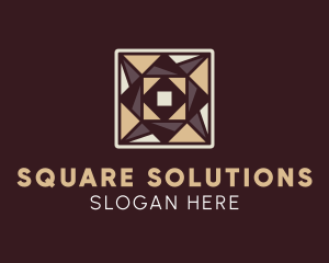 Geometry Square Tile logo design