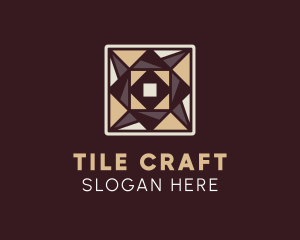 Geometry Square Tile logo design