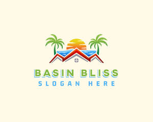 Summer House Villa logo design