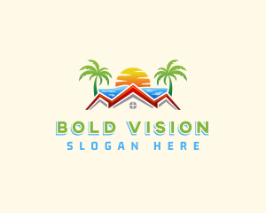 Summer House Villa logo design