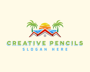 Summer House Villa logo design