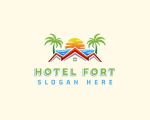 Summer House Villa logo design