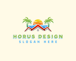 Summer House Villa logo design