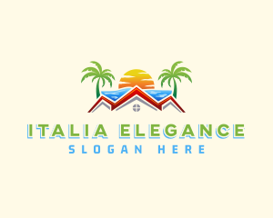 Summer House Villa logo design