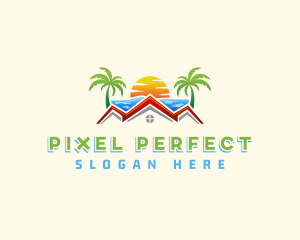 Summer House Villa logo design