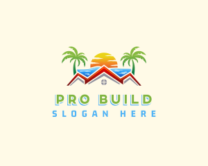 Summer House Villa logo design