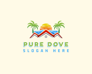 Summer House Villa logo design