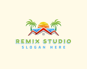 Summer House Villa logo design