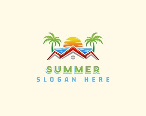 Summer House Villa logo design