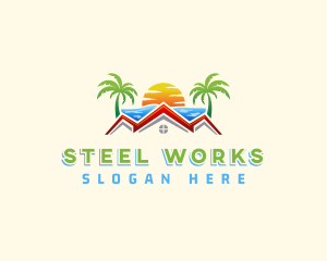 Summer House Villa logo design