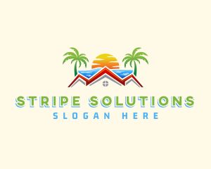 Summer House Villa logo design