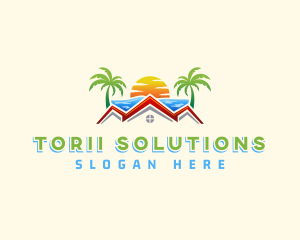 Summer House Villa logo design