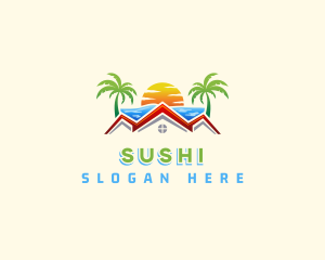 Summer House Villa logo design