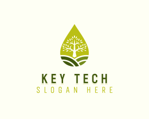 Eco Sustainable Tree Logo