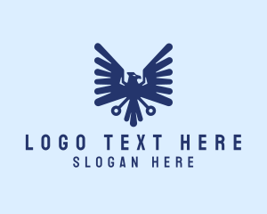 Sigil - Modern Eagle Crest logo design