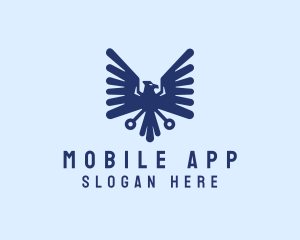 Sigil - Modern Eagle Crest logo design
