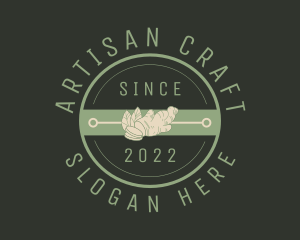 Artisan Ginger Spice Badge  logo design