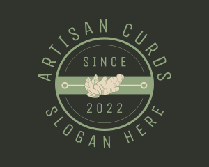 Artisan Ginger Spice Badge  logo design