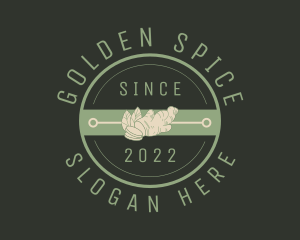 Artisan Ginger Spice Badge  logo design