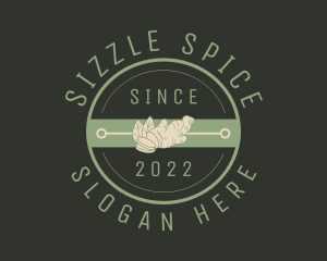 Artisan Ginger Spice Badge  logo design