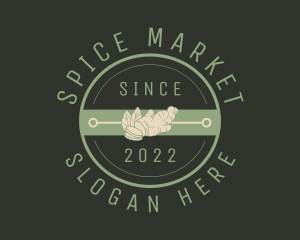 Artisan Ginger Spice Badge  logo design