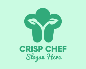 Organic Chef Hat logo design