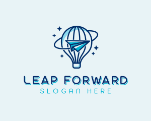 Logistics Plane Forwarding logo design