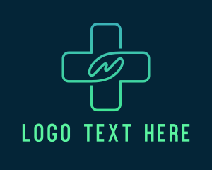 Medical - Medical Hand Cross logo design