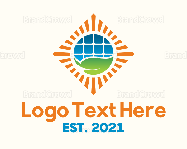 Solar Power Nature Conservation Logo