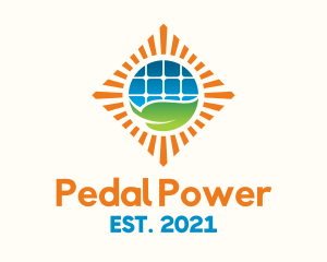 Solar Power Nature Conservation logo design